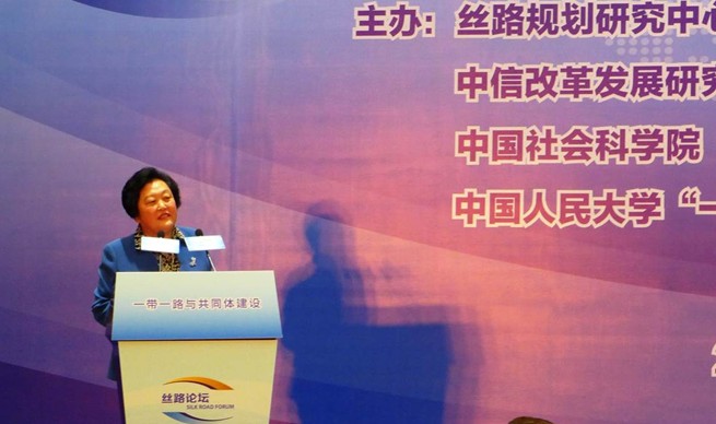 趙白鴿:建設(shè)新型智庫平臺凝聚資源打造“一帶一路”共同體