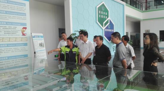 我院副院長陪同重慶市科委領導調研潼南工業(yè)園升級高新區(qū)工作