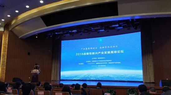 我院組團參加“第二屆戰(zhàn)略性新興產業(yè)發(fā)展高峰論壇”