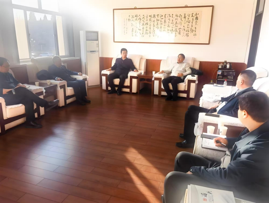 李文輝院長一行赴泊頭市調研座談